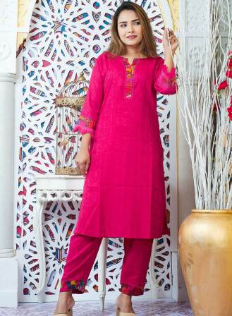 Two Piece Kurti-KC-MRN