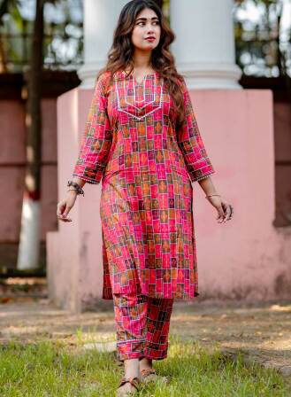 Kashmiri 2 Piece Kurti-KC-DMGN