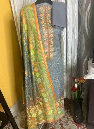 Pakistani Lawn Three Piece