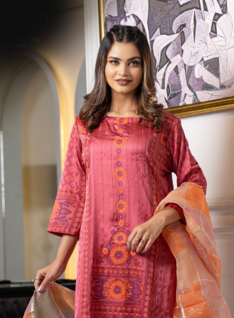 245 - Rough Pink Ladies 3 Pcs
