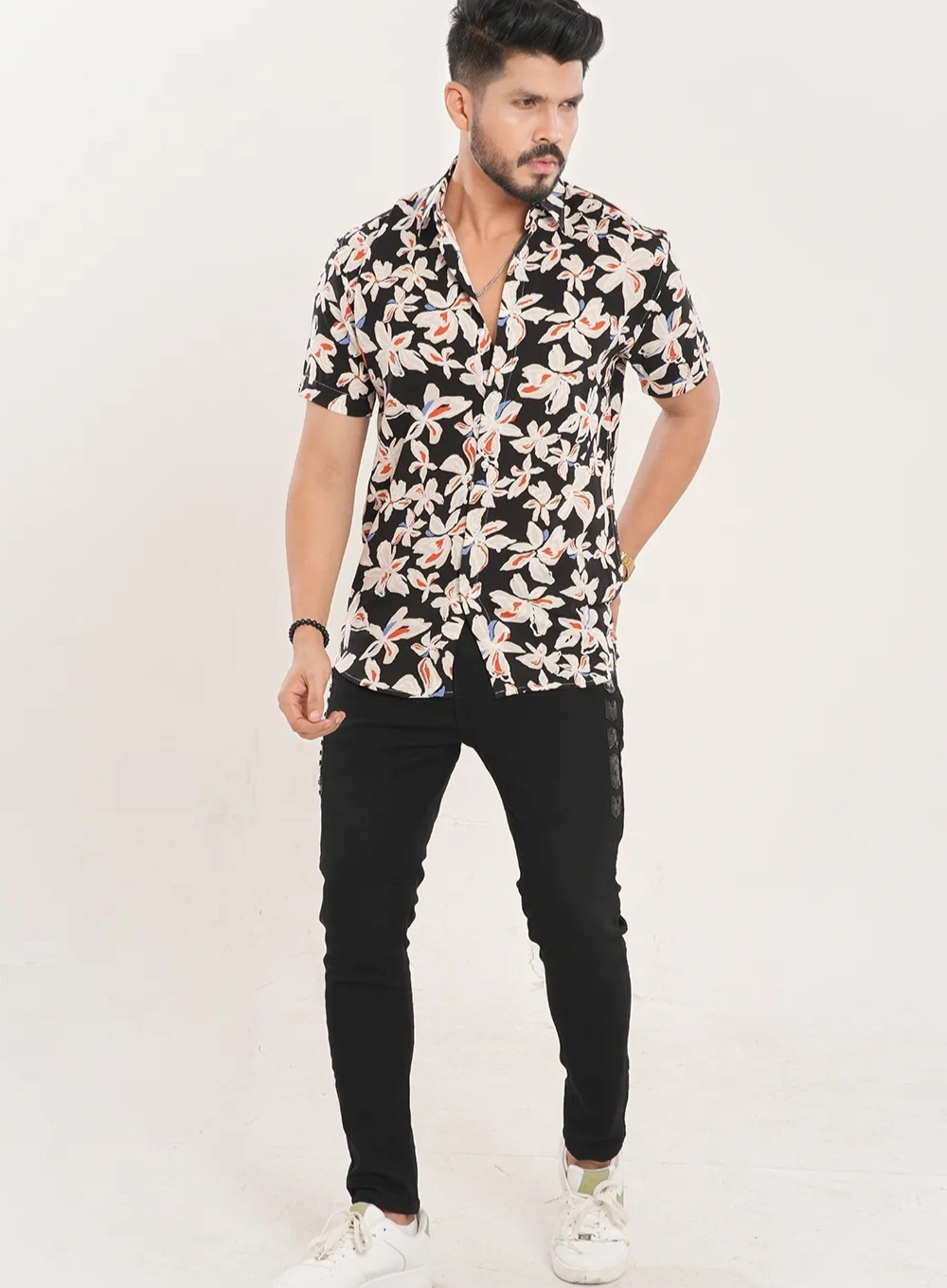 Mens resort shirt