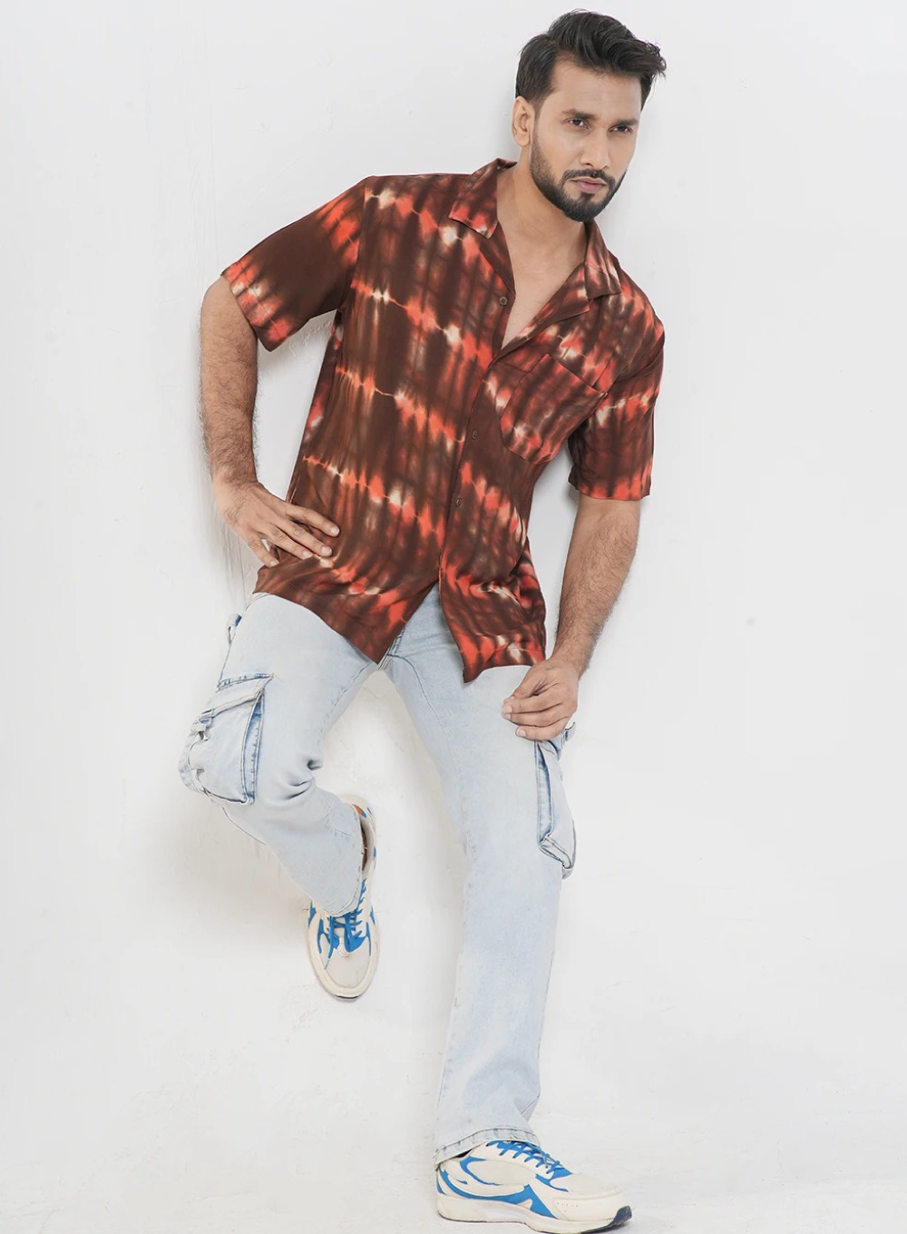 Mens resort shirt