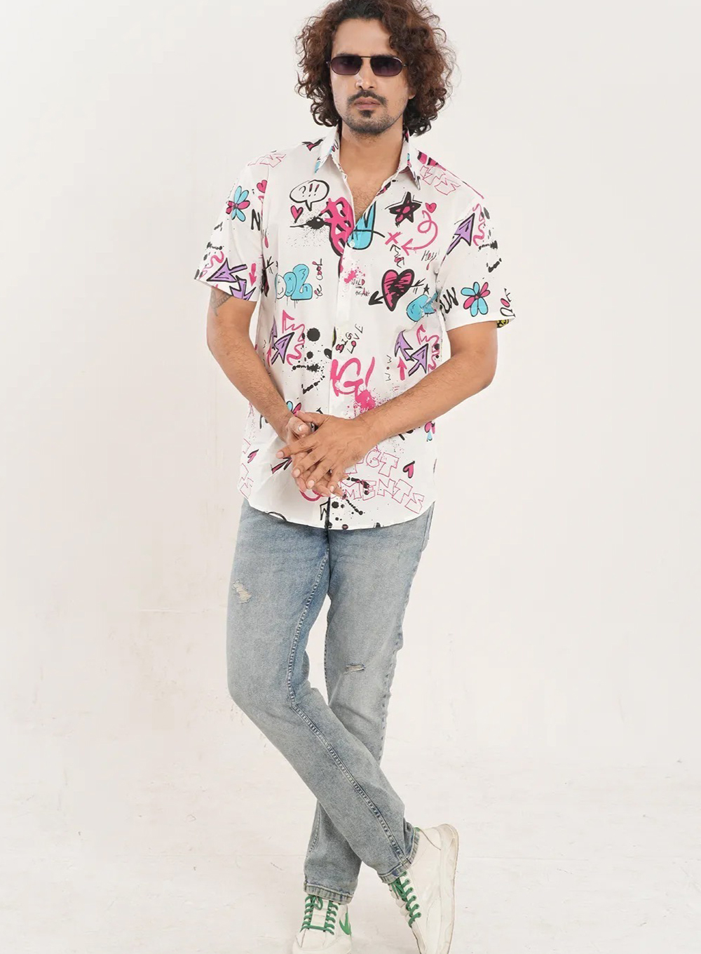 Mens resort shirt