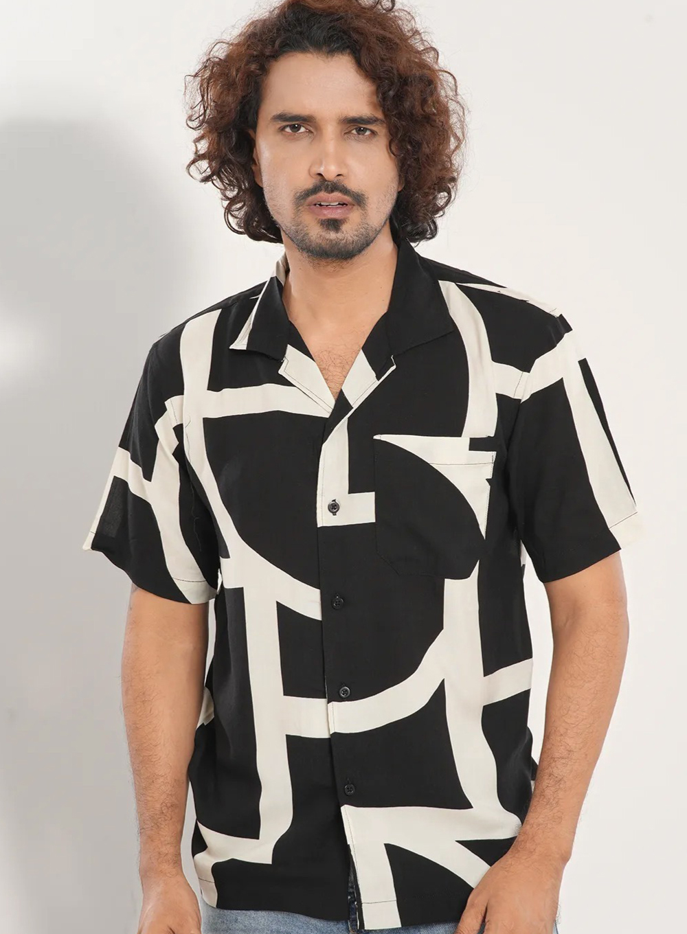 Mens resort shirt