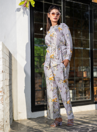 Saphella Floral Print Co-ord Set