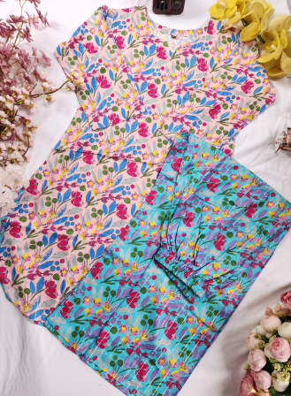 339 - Printed Two Pieces