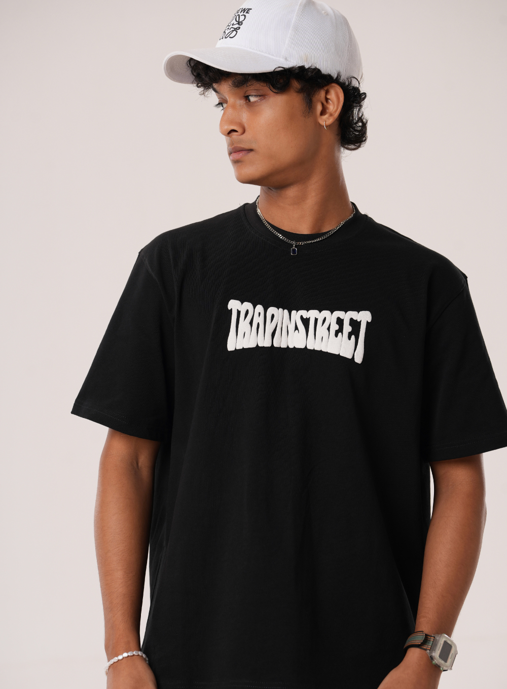 365 - Money Over Your Feelings | Black  Oversized Tee