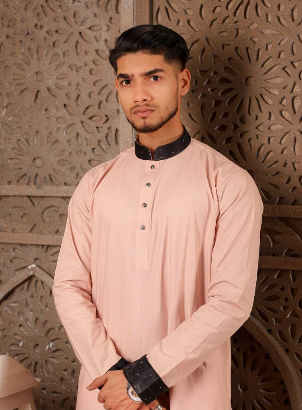 Premium Panjabi Baby Pink