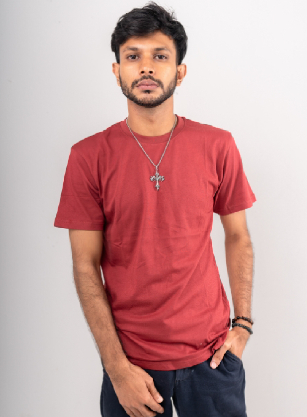 Premium Maroon T-shirt