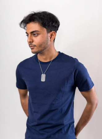 Premium Basic Navy Blue T-shirt