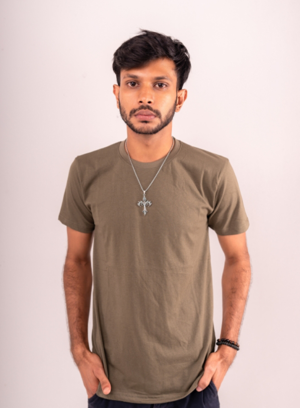 Premium Olive Green T-shirt