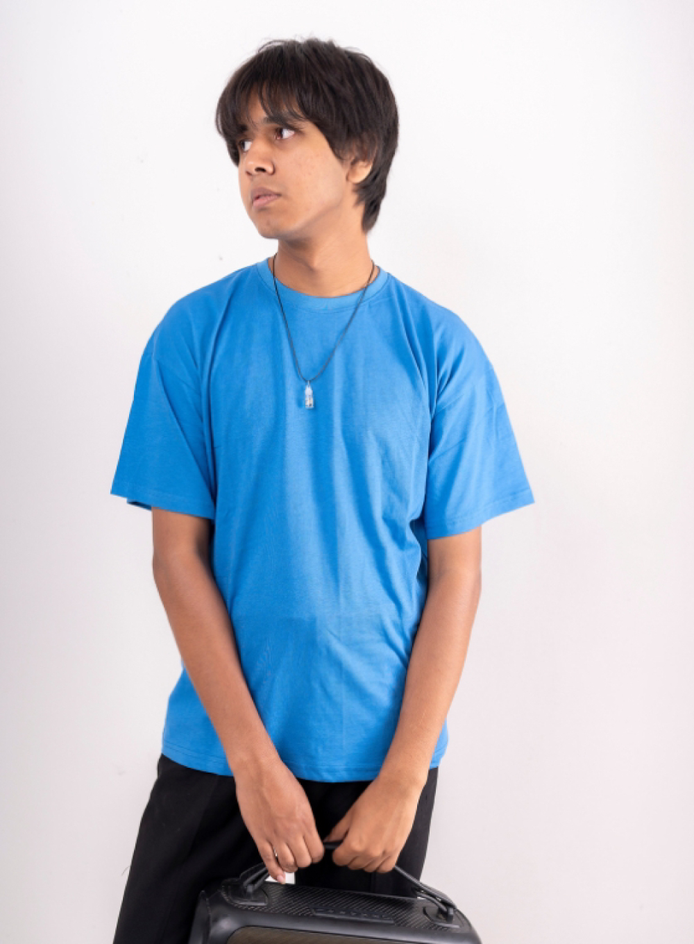 Premium Sea Blue Drop Shoulder T-Shirt!