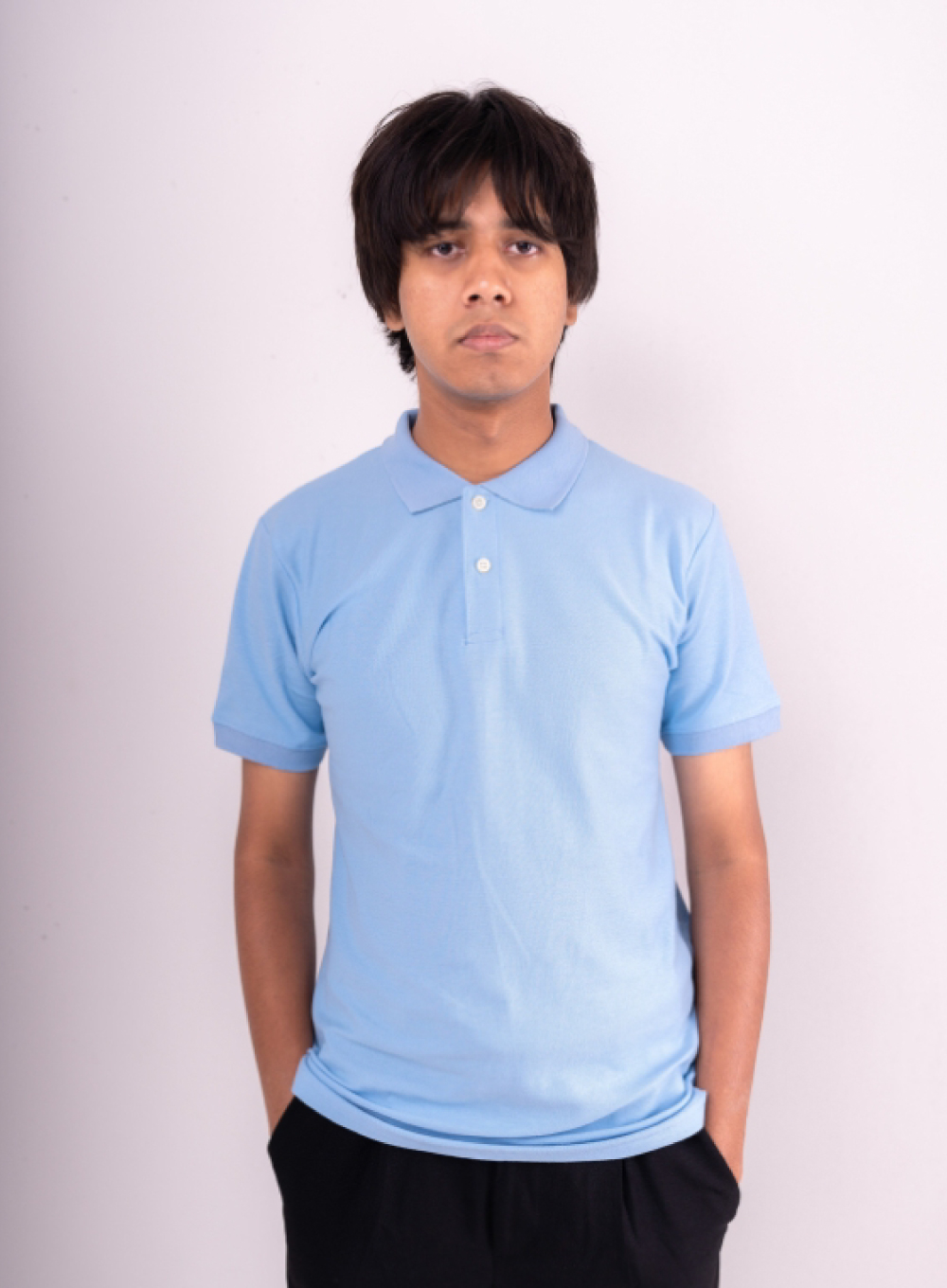 Premium Sky Blue Polo Shirt