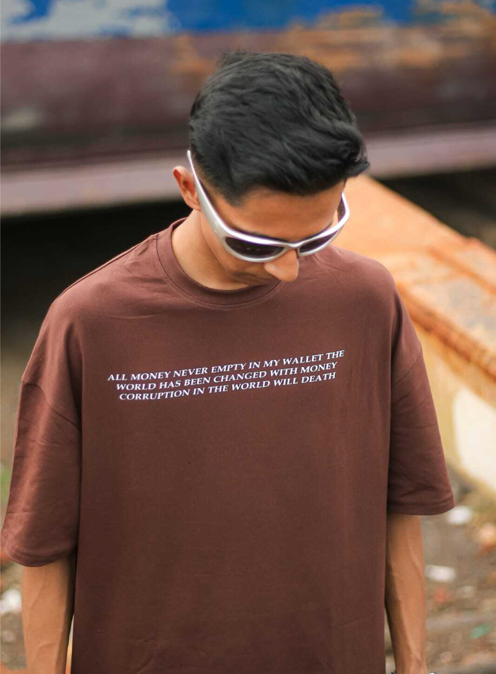 Summer Drop Shoulder (Chocolate)