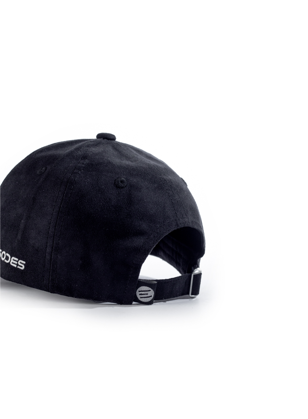 524 - Ace Trio Crowned Black Super Suede Cap