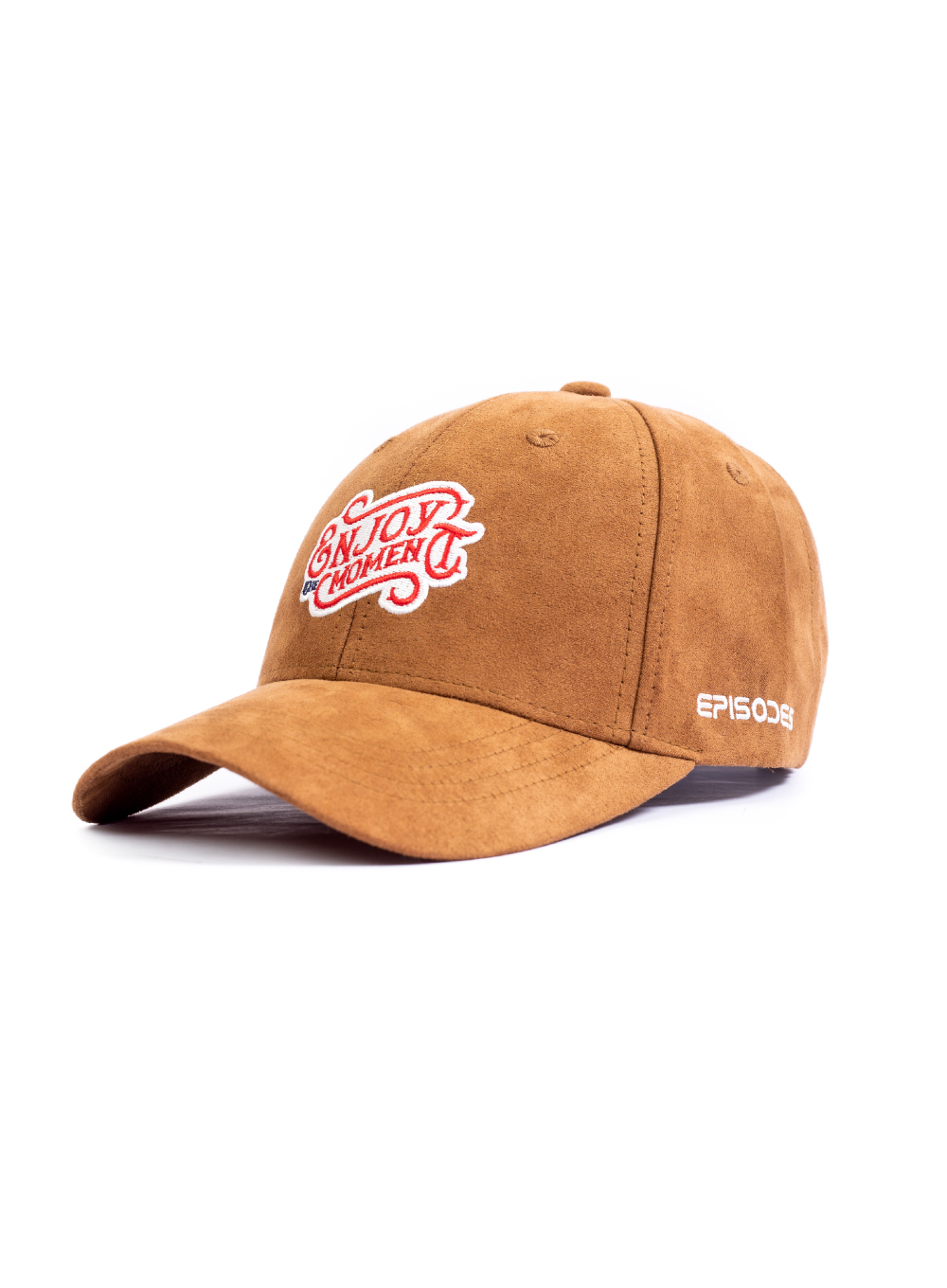 525 - Enjoy The Moment Cap-Brown Super Suede Cap