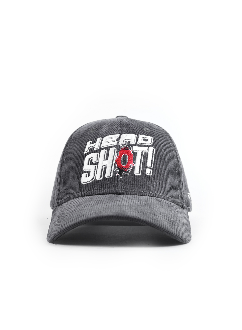 Episodes Iconic ‘HEADSHOT’- Premium Dark Grey Cord Cap