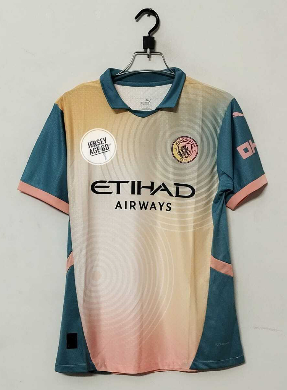 Manchester City 4th kit Definitely City Jersey 24/25 season