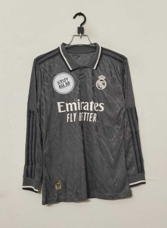 579 - Real Madrid Third kit 24-25  season Full Sleeve Jersey