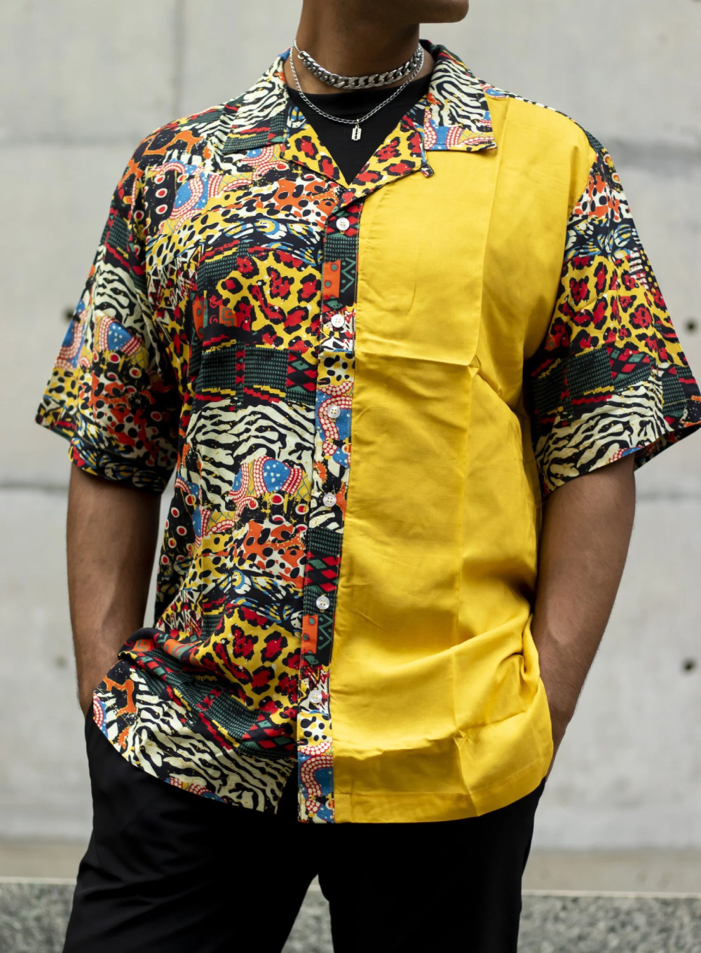 633 - Leopard Camp Shirt
