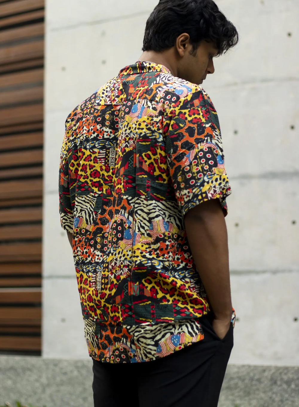 633 - Leopard Camp Shirt