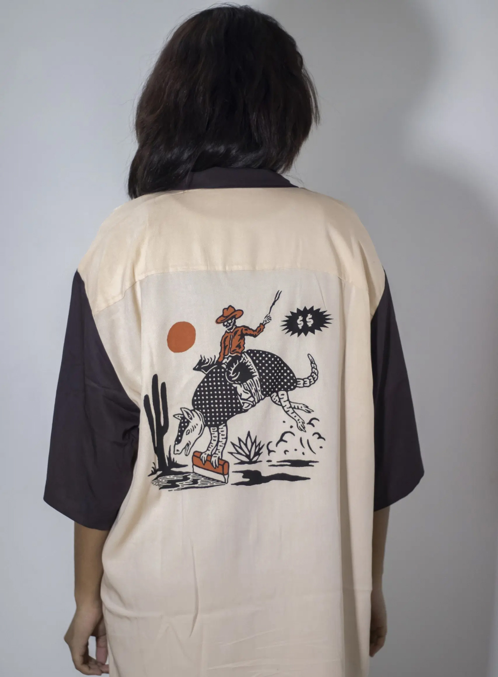 641 - Armadillo Cowboy Camp Shirt