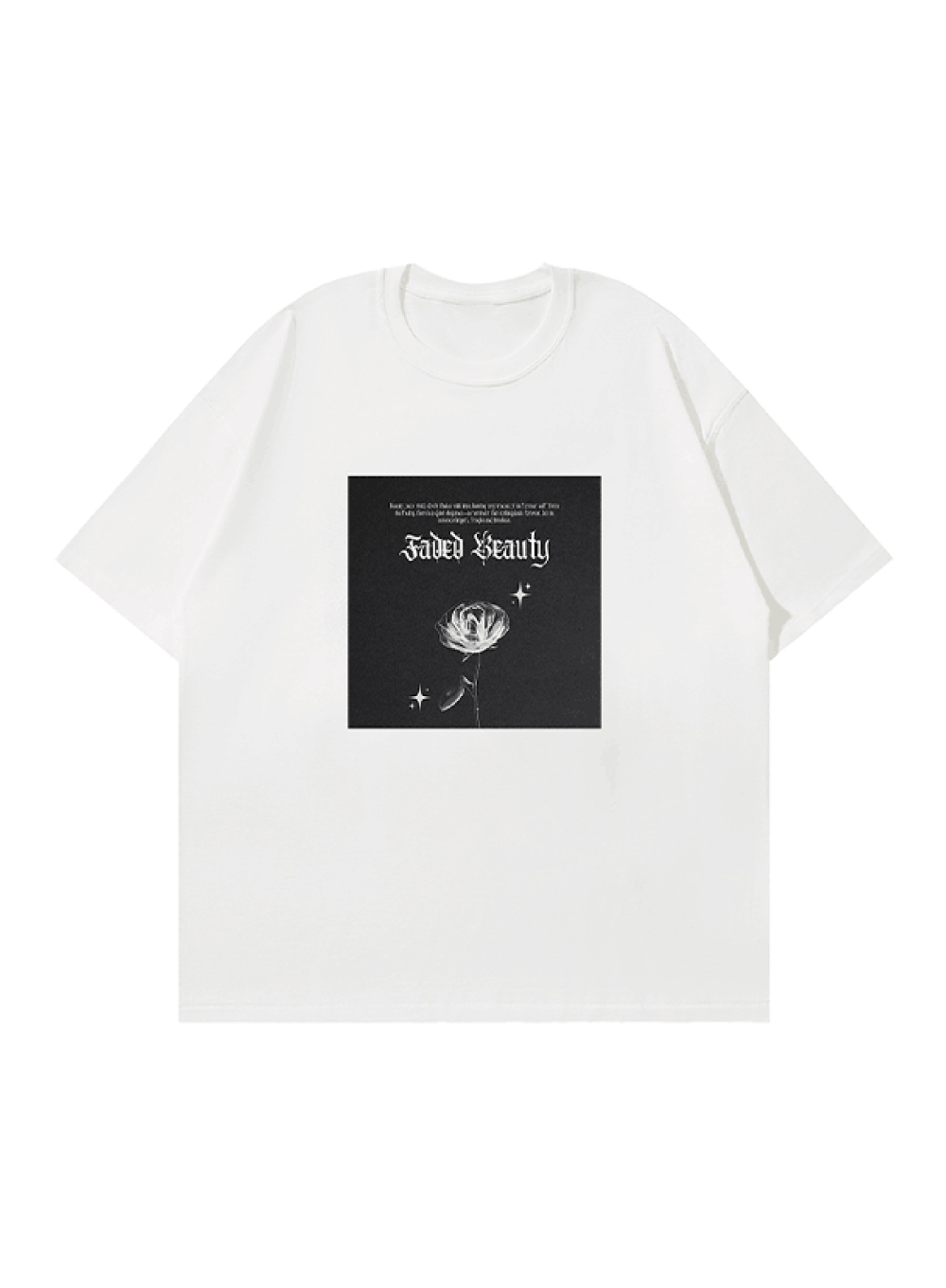677 - Faded Beauty | Drop Shoulder T-shirt