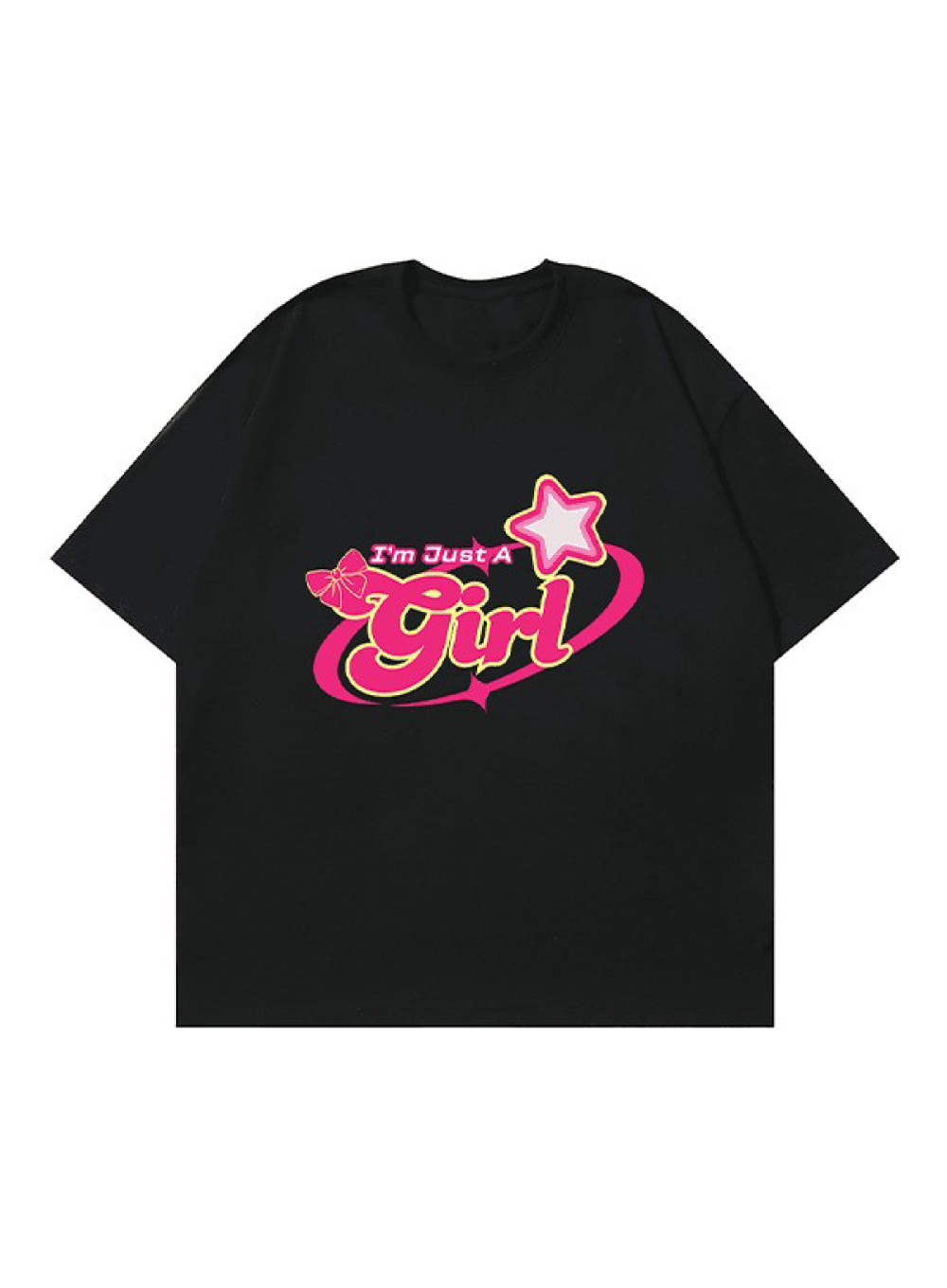 I’m Just a Girl | Drop Shoulder T-shirt