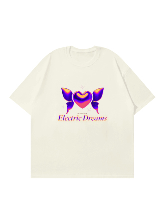 Electric Dreams | Drop Shoulder T-shirt