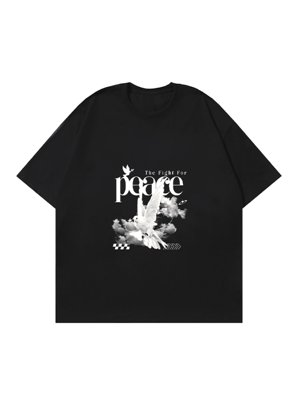 The Fight for Peace | Drop Shoulder T-shirt