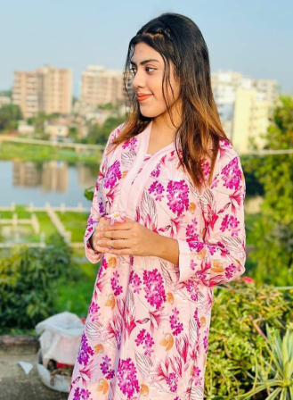 697 - Trending Kurti 2pcs Set