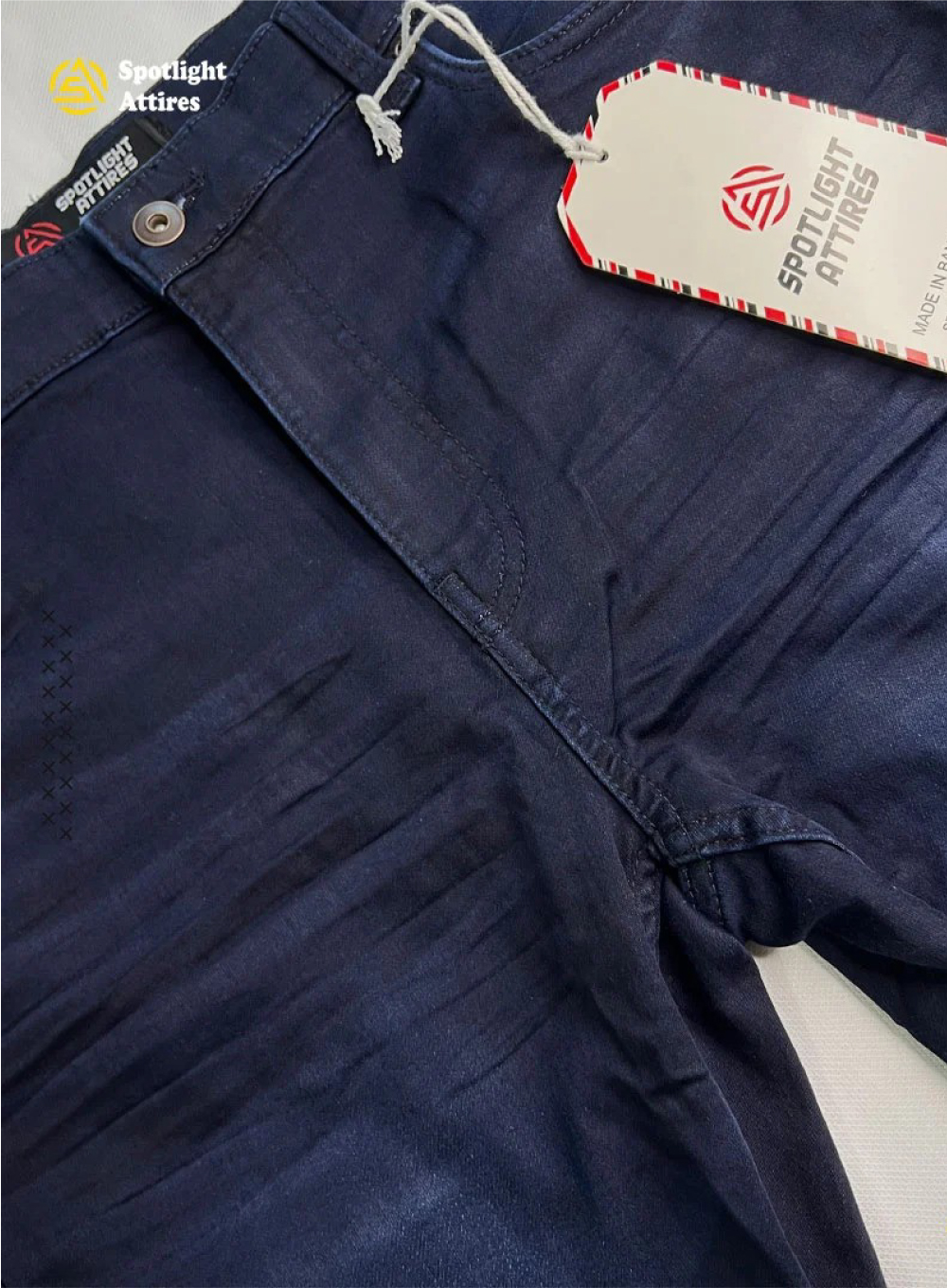 708 - Spotlight Attires Deep Blue Denim