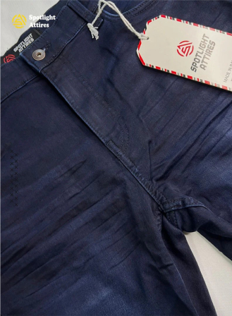 708 - Spotlight Attires Deep Blue Denim