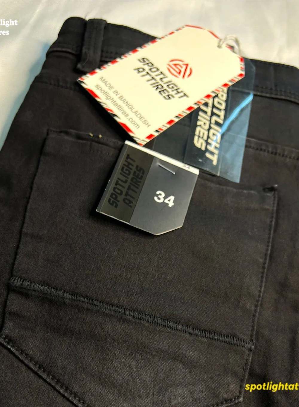 709 - Spotlight Attires Shade Black Denim
