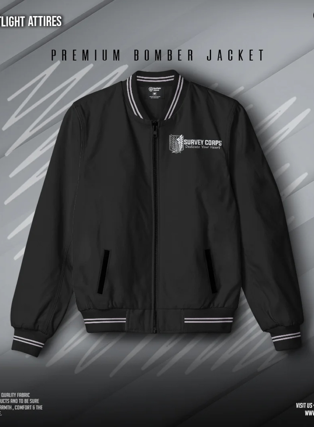 Attack On Titan Bomber Jacket