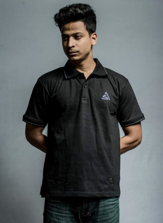 Spotlight Attires Violet Polo T-Shirt