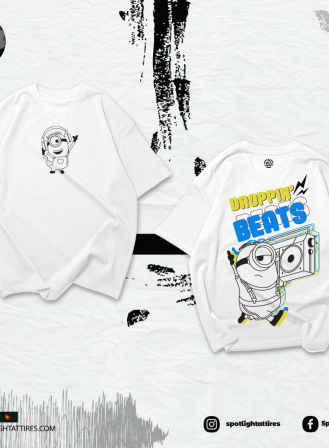 775 - Minions Drop Shoulder