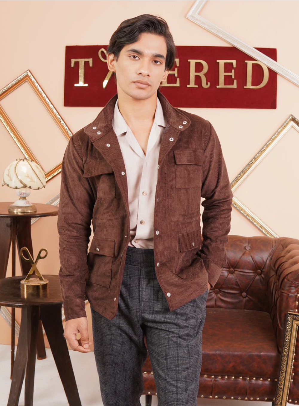 817 - Premium Corduroy Utility Jackets