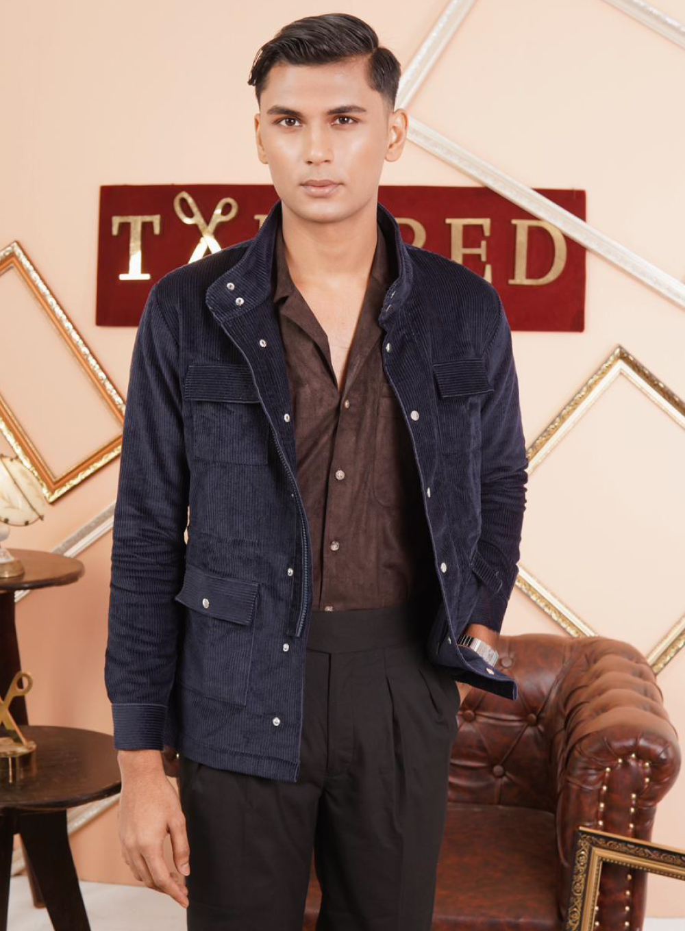 818 - Premium Corduroy Utility Jackets