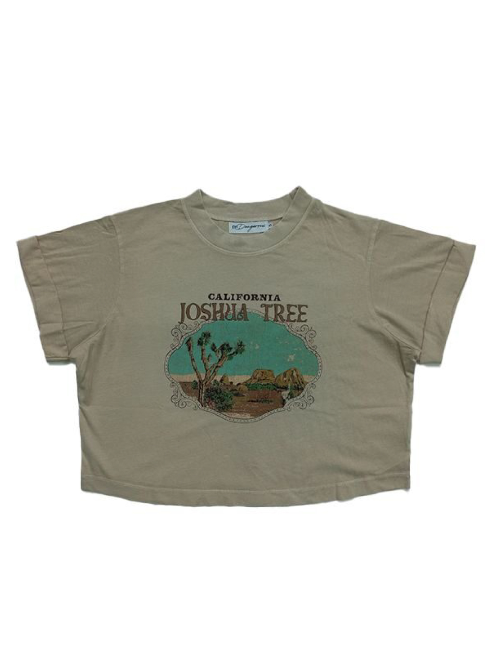 Joshua Tree | Vintage Crop Top