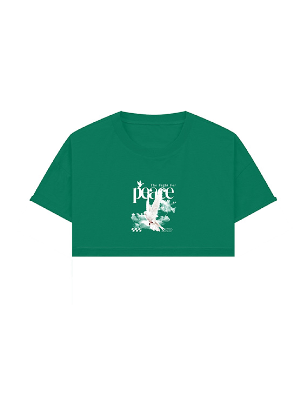 893 - Fight for Peace | Crop Top
