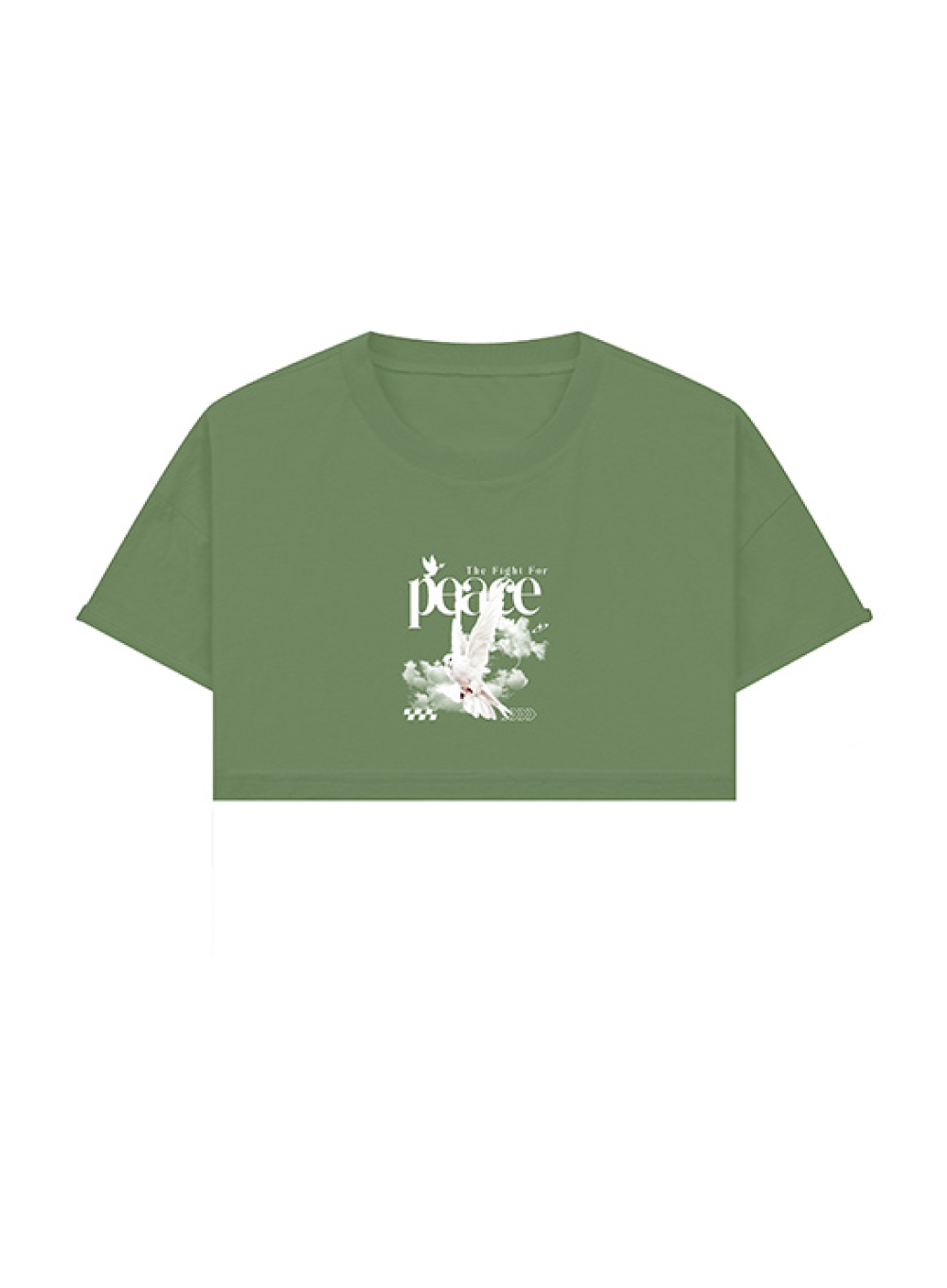 893 - Fight for Peace | Crop Top