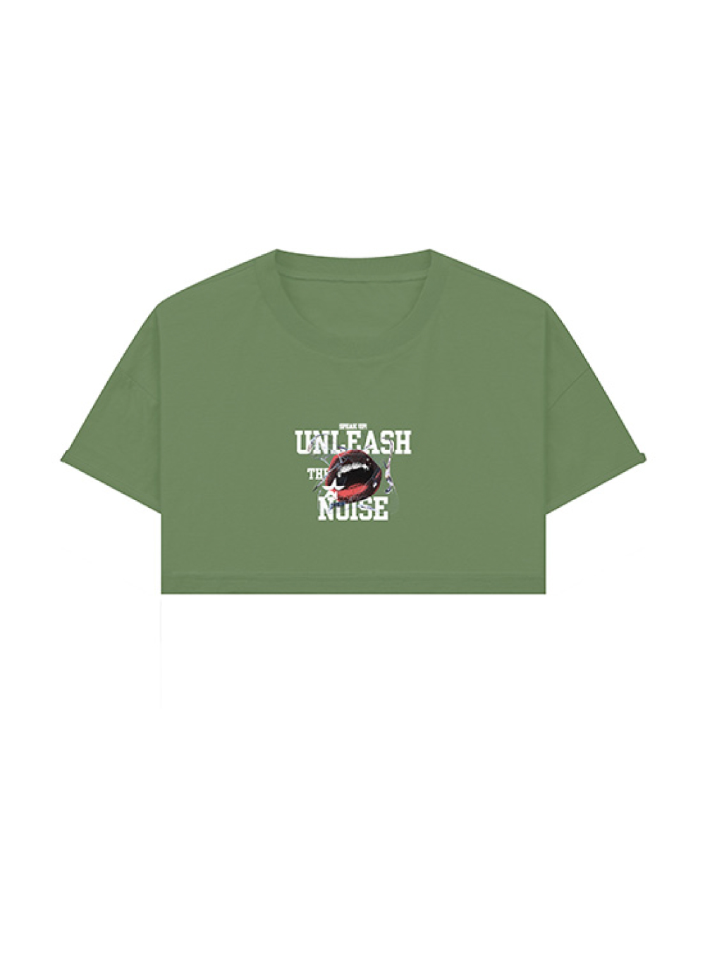 894 - Speak UP | Crop Top