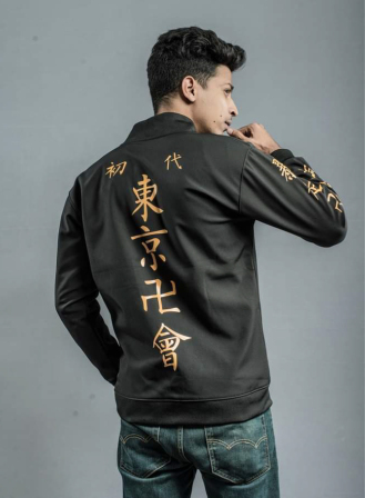 Tokyo Revengers Manji Gang Bomber Jacket