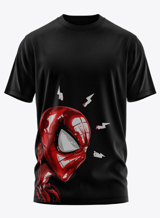 Spider-Man Premium Edition Black Short Sleeves T-shirt