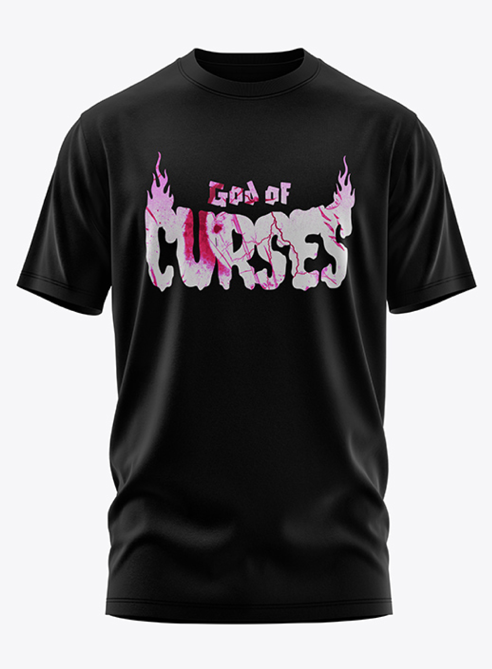 1072 - God of Curses - Sukuna - Jujutsu Kaisen Premium Edition Black T-shirt