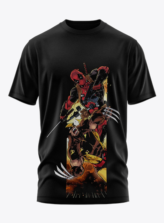 1076 - Deadpool & Wolverine Premium Edition Short Sleeves T-shirt