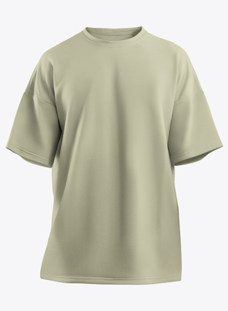 1093 - Unisex Premium Blank Oversized T-shirt