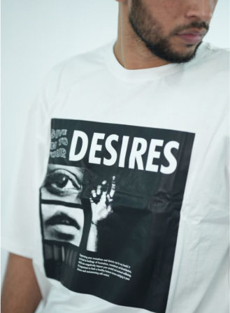 625 - Give In To Your Desires | Drop Shoulder T-shirt