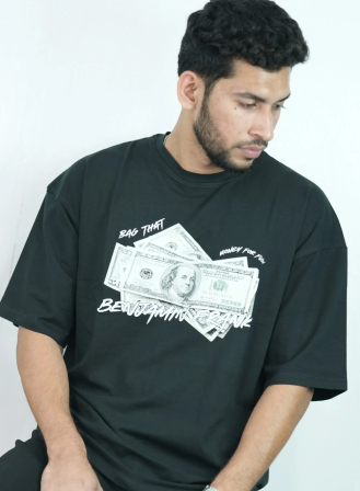 674 - Benjamin Frank | Drop Shoulder T-shirt
